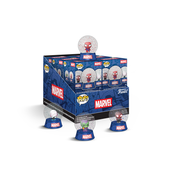 Spider-Man Mini Glitter Globes, Image 1